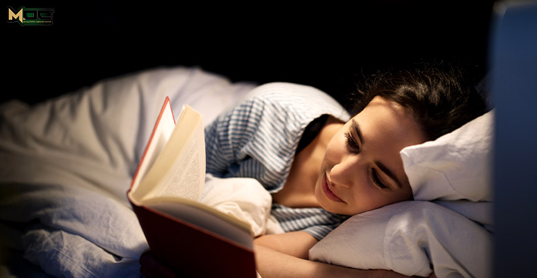 کتاب خواندن پیش از خواب