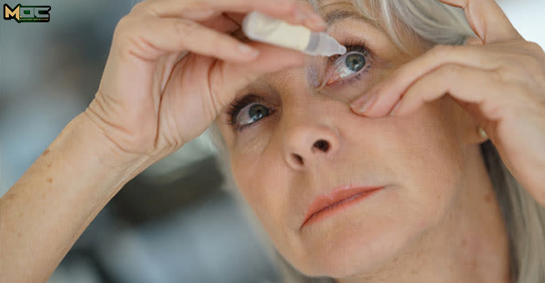 درمان آب سیاه با قطره چشم